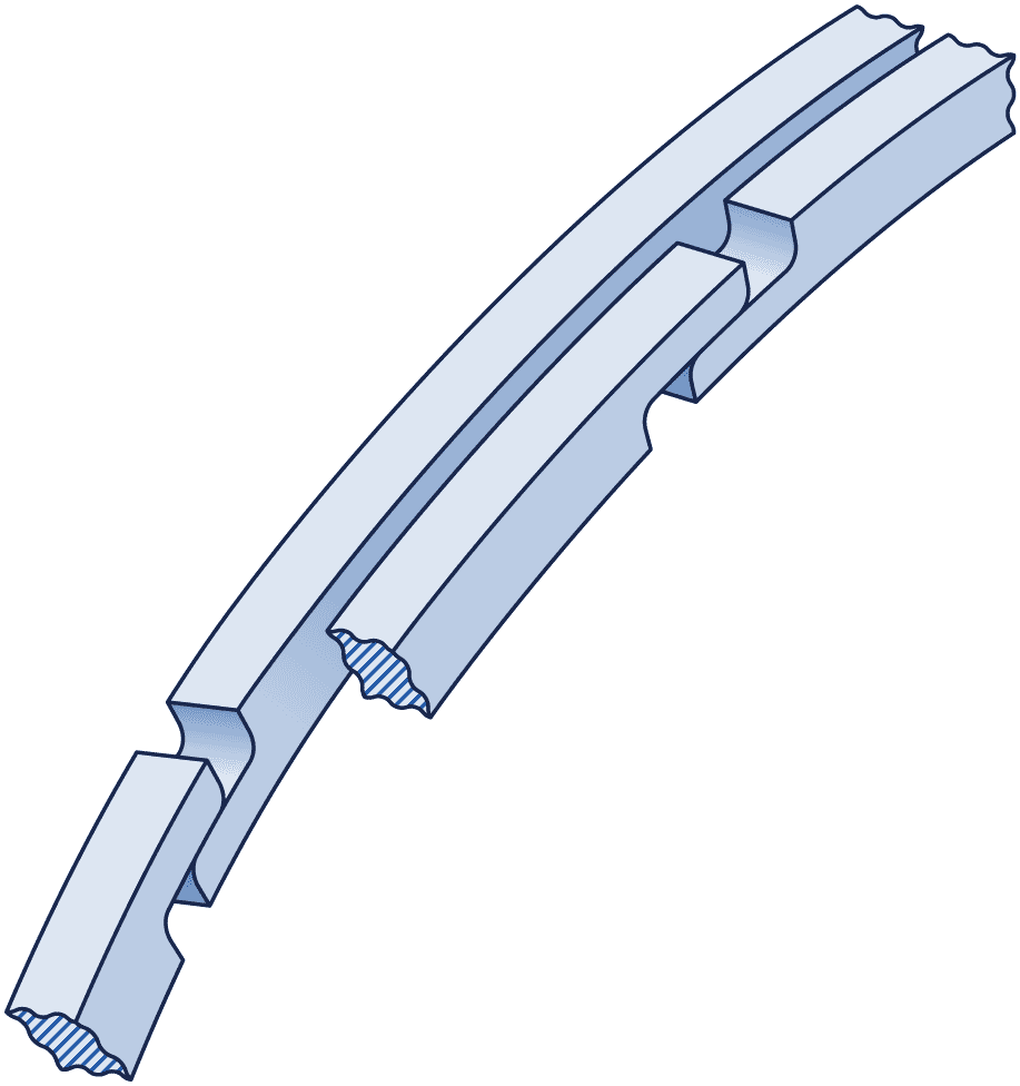 ring gap side step graphic