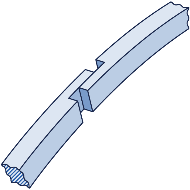 ring gap step graphic