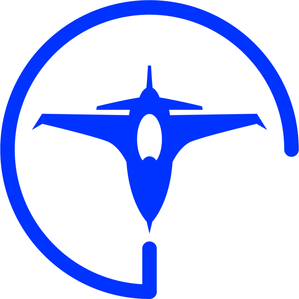 Blue defence icon